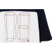 LESS - DROP SHOULDER FOOTBALL TEE